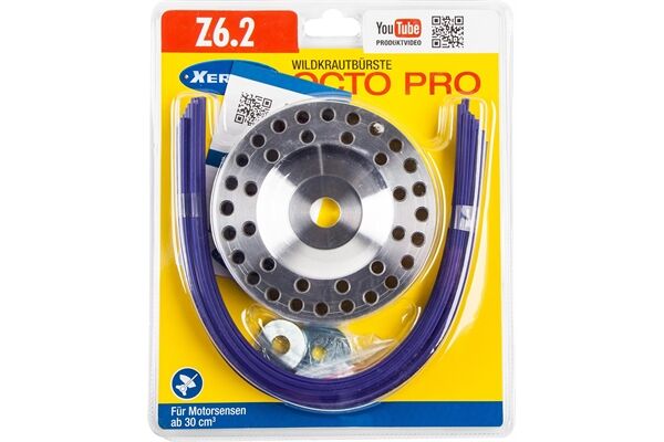 XERVEX Wildkrautbürste Octo Pro