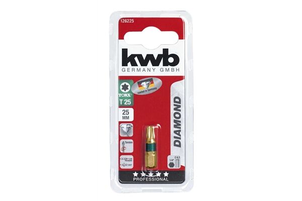  Bit, Diamant, 25 mm, Torx 25
