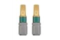  Bit-Set, Titan, 25 mm, Torx 40, 2-tlg.