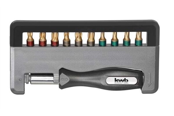  Handy Bitbox-Set, Titan, PH/PZ/Torx, 12-tlg.