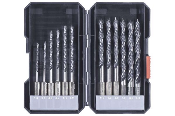KWB Holzbohrerbox-Set 12-tlg.