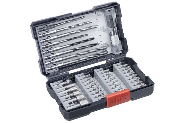 KWB Bit-Bohrerbox-Set, 39-tlg.