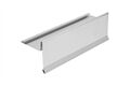  Ortblech, Alu, mit Wasserfalz, 250 x 1000 mm