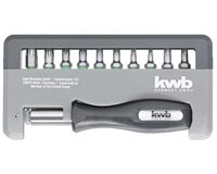 Handy Bitbox-Set, TQ 60 Stahl, Torx, 12-tlg.