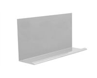 Winkelblech, Alu, mit Wasserfalz, 250 x 1000 mm