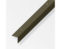 Alu Treppenprofil 19x20 mm, 1 m (bronze)