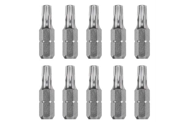  Bits, TQ60 Stahl, 25 mm, Torx 15