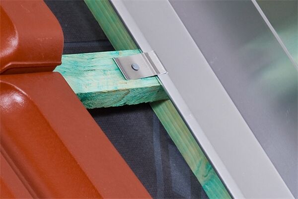  Halfter Dachbleche Alu-Natur, 55 x 30 x 4 mm 10 St
