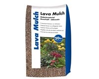 Lava Mulch 8 mm - 16 mm, 20 L (rot)