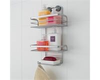 Viva Duschenboy 3 Etagen, Polytherm, metallic (silber)