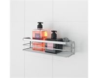 Viva Duschablage, Polytherm, metallic (silber)