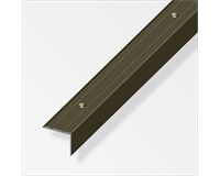 Alu Treppenprofil 25x20 mm, 1 m (bronze)