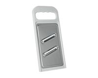 Gurkenhobel, Edelstahl/ABS, 292 x 113 x 16 mm (inox/weiß)