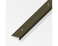 Alu Abschlussprofil 25x10 mm, 1 m (bronze)