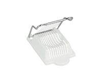 Eierschneider, Edelstahl/PP, 160 x 95 x 28 mm (inox/weiß)