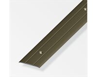 Alu Übergangsprofil 37x2,5 mm, 1 m (bronze)