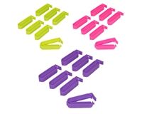 Beutelclips kurz, Kunststoff, 7 St.