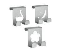 Türdoppelhaken, Dekor (inox)