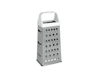 Vierkantreibe, Inox/Weiß, Edelstahl/ABS, (inox/weiß)  214 x 92 x 68 mm (H x B x T)