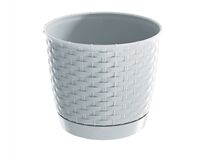 PROSPERPLAST Blumentopf Ratolla Round, Ø 19 cm (weiß)