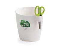 PROSPERPLAST Blumentopf Limes Uno, Ø 13 cm (weiß)