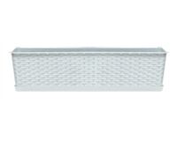 PROSPERPLAST Blumenkasten, 88,1x17,3x15 cm, (weiß)
