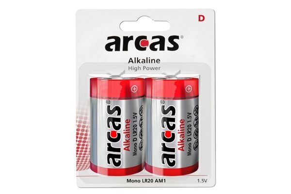  Mono-Batterie 2er Blister 1,5V D/LR20