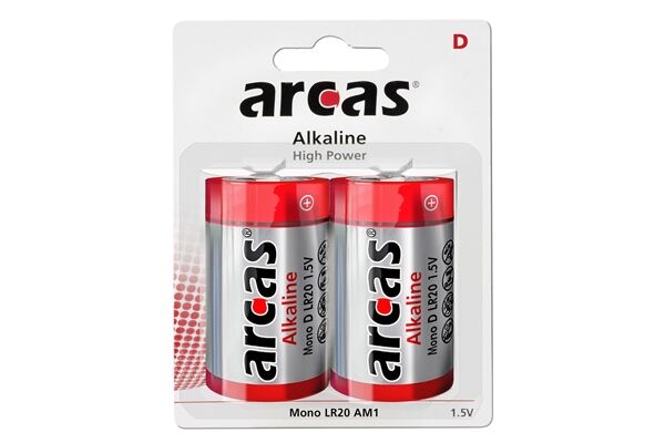  Mono-Batterie 2er Blister 1,5V D/LR20