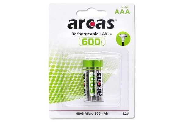  Micro-Batterie 2er Blister 1,2V AAA/HR03 600mAh