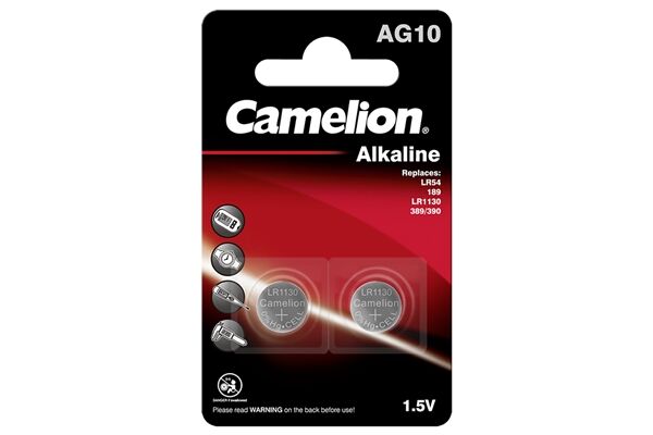  Knopfzellen-Batterie 2er Blister 1,5V AG10