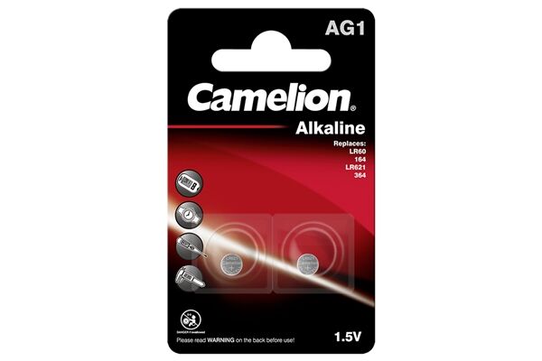  Knopfzellen-Batterie 2er Blister 1,5V AG1