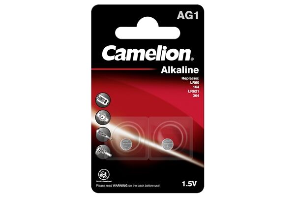  Knopfzellen-Batterie 2er Blister 1,5V AG1