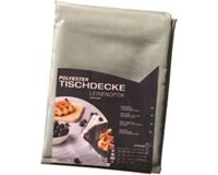 Kaiman Tischdecke Polyester, 140 cm x 220 cm Leinen Optik