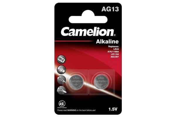  Knopfzellen-Batterie 2er Blister 1,5V AG13