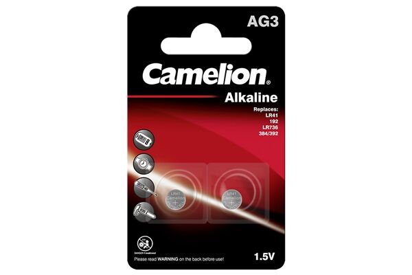  Knopfzellen-Batterie 2er Blister 1,5V AG3