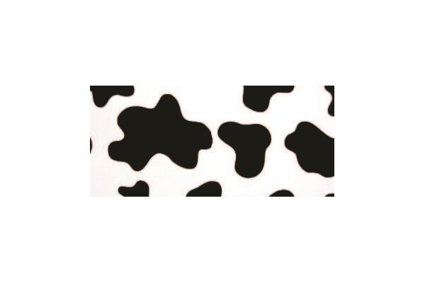 Kaiman Klebefolie 0,1 mm, PVC, 200 cm x 45 cm, Kuhmuster