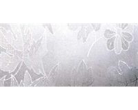 Kaiman Klebefolie 0,1 mm, PVC 200 x 45 cm, geprägt, Blume (transparent)