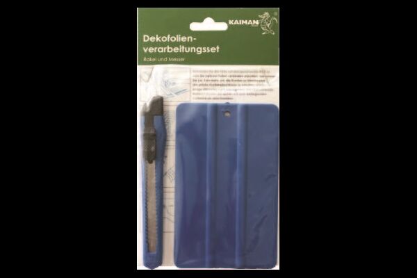 Kaiman Klebefolienverarbeitungs-Set, Kunststoff