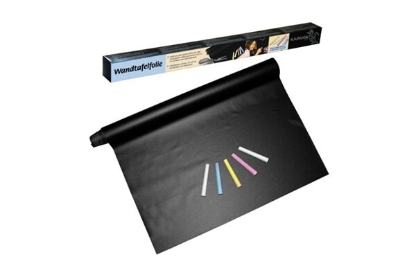 Kaiman Tafelfolie mit Kreide, 45 cm x 200 cm, PVC