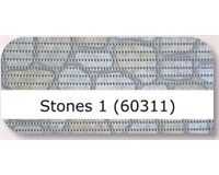 Kaiman Bad Set Stones mit Ausschnitt