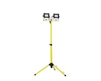 LED 2x10 W, Baustrahler mit Stativ, IP65
