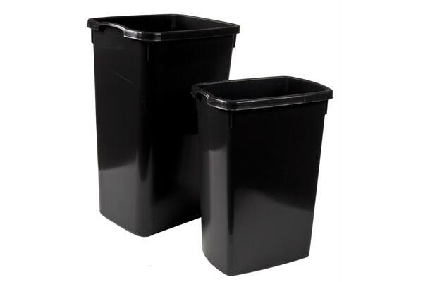  Treteimer,PP, 1x 14 L/1x 6 L, 40x40x31 cm