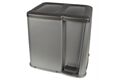 Treteimer,PP, 1x 14 L/1x 6 L, 40x40x31 cm