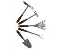 5 tlg. Kleingeräte-Set, Kunststoffgriff