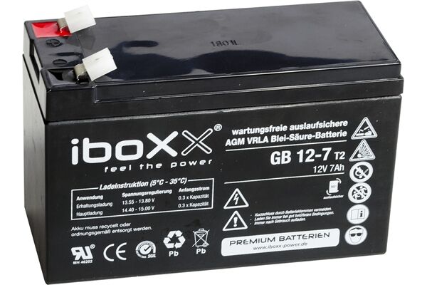  Gerätebatterie 12V / 7,2Ah /