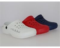 Damen-Clogs mit Löchern und Riemen