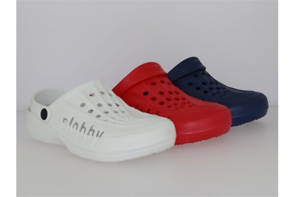  Damen-Clogs mit Löchern und Riemen
