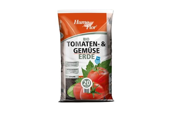 Humoflor Bio Tomaten & Gemüseerde Vegan, torfreduziert