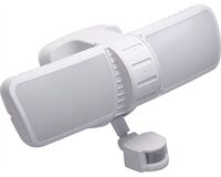 LED Außenstrahler mit Sensor, IP44 (weiß)