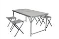  Camping Set mit 4 Hockern